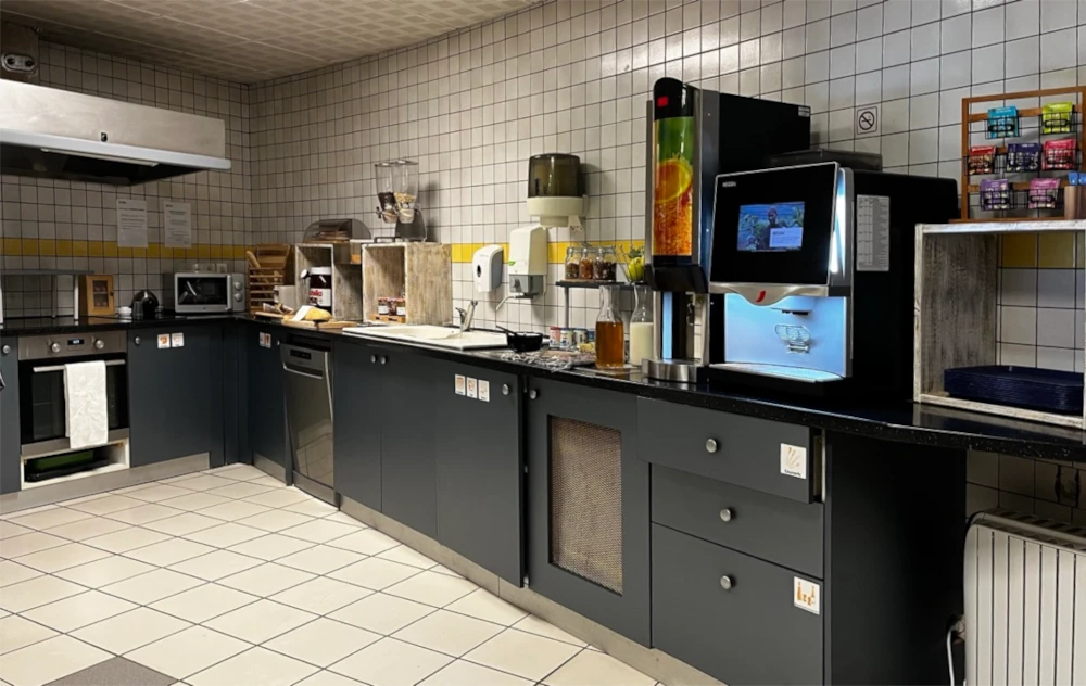 photo du buffet petit-déjeuner de la résidence hôtelière ORFEA à Pau (64)