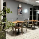 photo de la salle de restaurant de la résidence hôtelière ORFEA à la gare de Pau (64) pour les agents SNCF