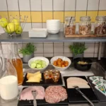 photo du buffet petit-déjeuner de la résidence hôtelière ORFEA à Pau (64)