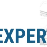 logo Groupe Opus avec un dessin de bâtiment gris en perspective