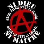 visuel d'article pour illustrer ma personnalité : "ni dieu ni maître, notre patrie c'est le monde, notre loi c'est la liberté"