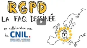 illustration pour une video expliquant le RGPD en europe