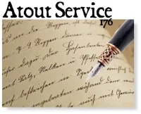 photo d'un manuscrit et d'un stylo plume
